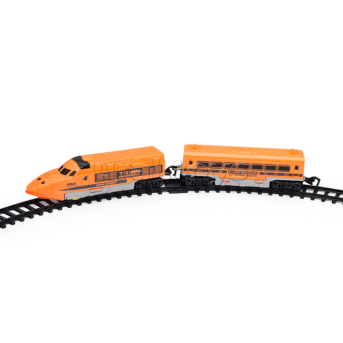 Железная дорога "Train set-2" в коробке