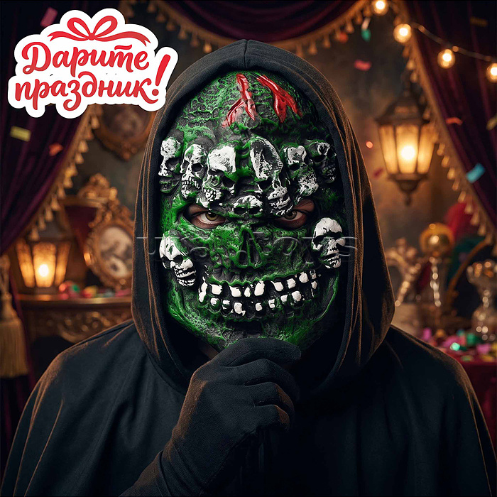 Карнавальная маска "Оскал смерти"