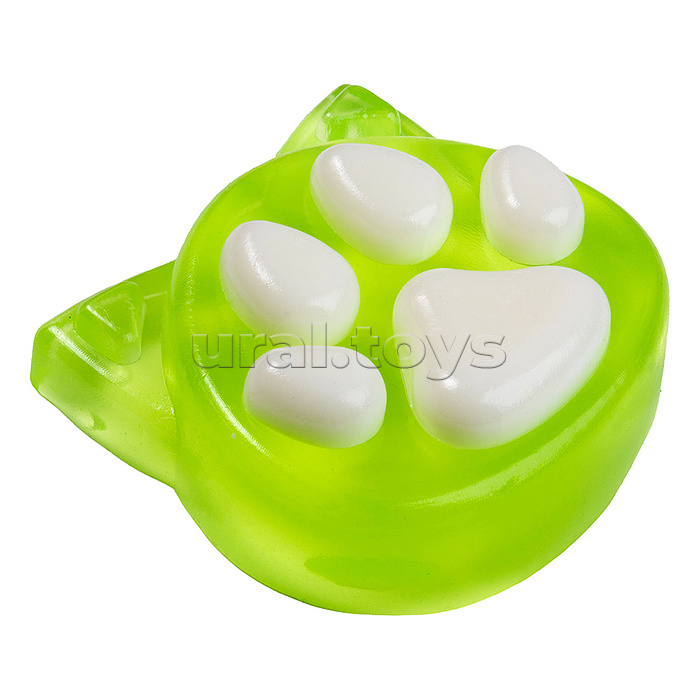 Игрушка-антистресс "Сквиши" Лапка Котик