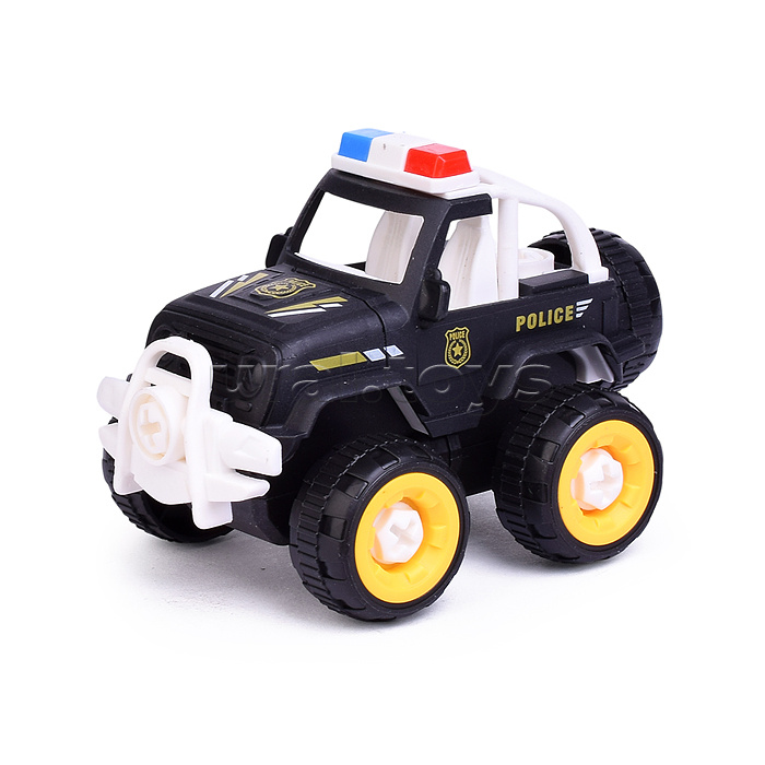 Конструктор "Полиция" с отвёрткой, в пакете