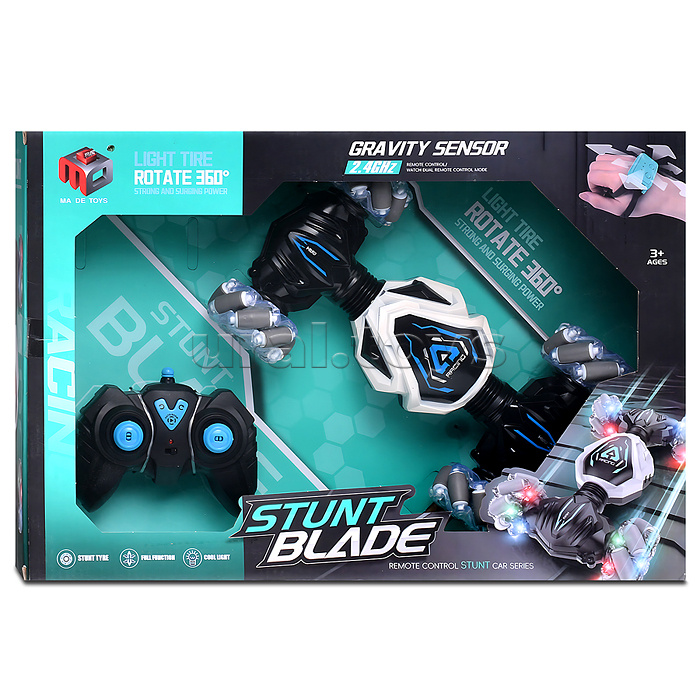 Машина "Stunt blade" р/у, 27 MHz, в коробке Машина "Stunt blade" р/у, 27 MHz, в коробке
