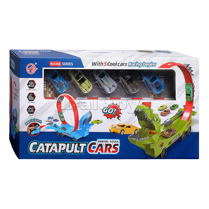 Трек "Катапульта динозавр" в коробке