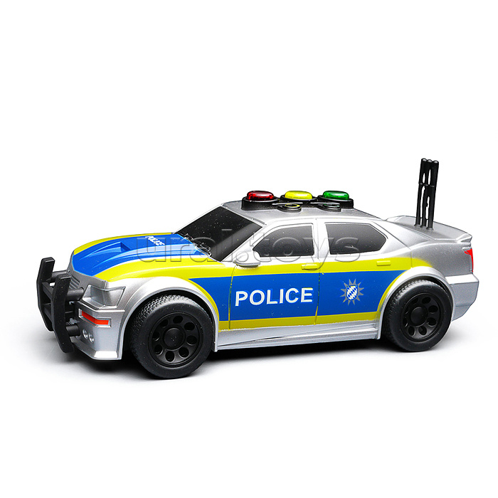 Машина "Полиция" 1:32 (свет, звук) в коробке
