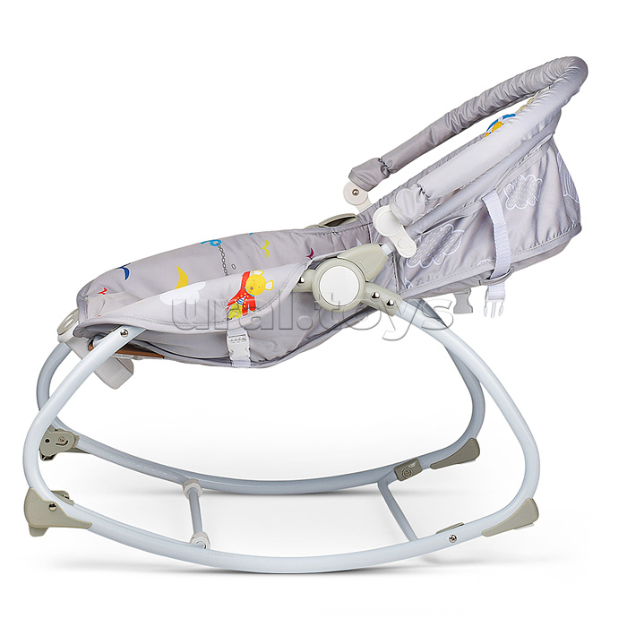 Шезлонг детский "Морской" музыка, вибрация, в коробке