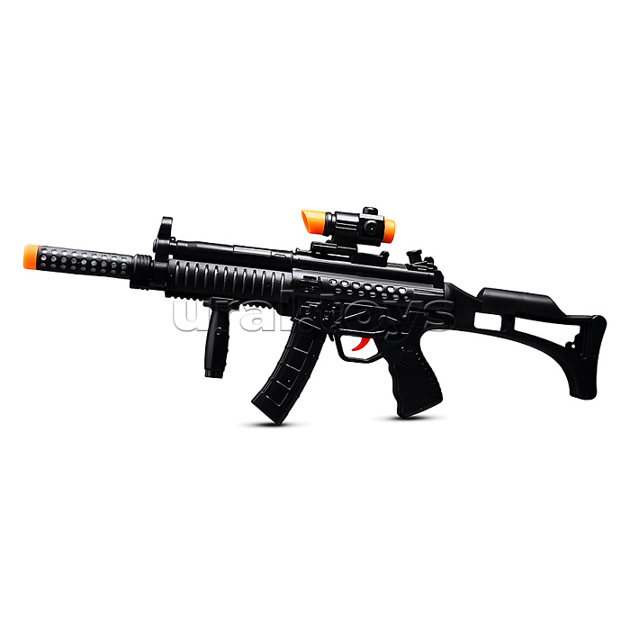 Набор полицейского "Под прикрытием" (автомат,значёк,документы,очки) в коробке