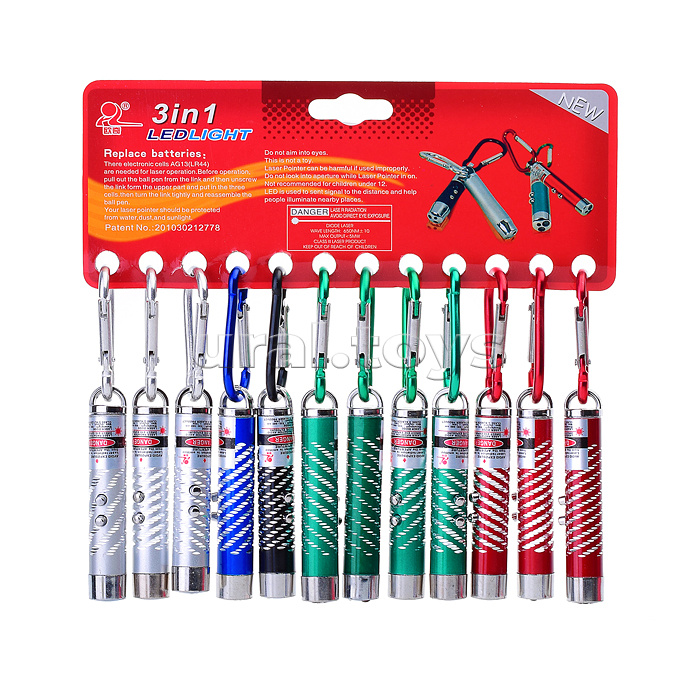 Игрушечный фонарик "Лазер №2"