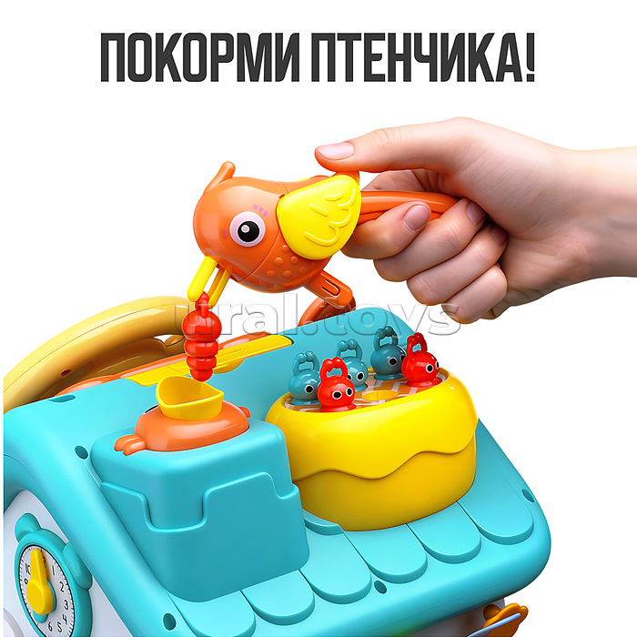 Домик развивающий "Умный домик" в коробке