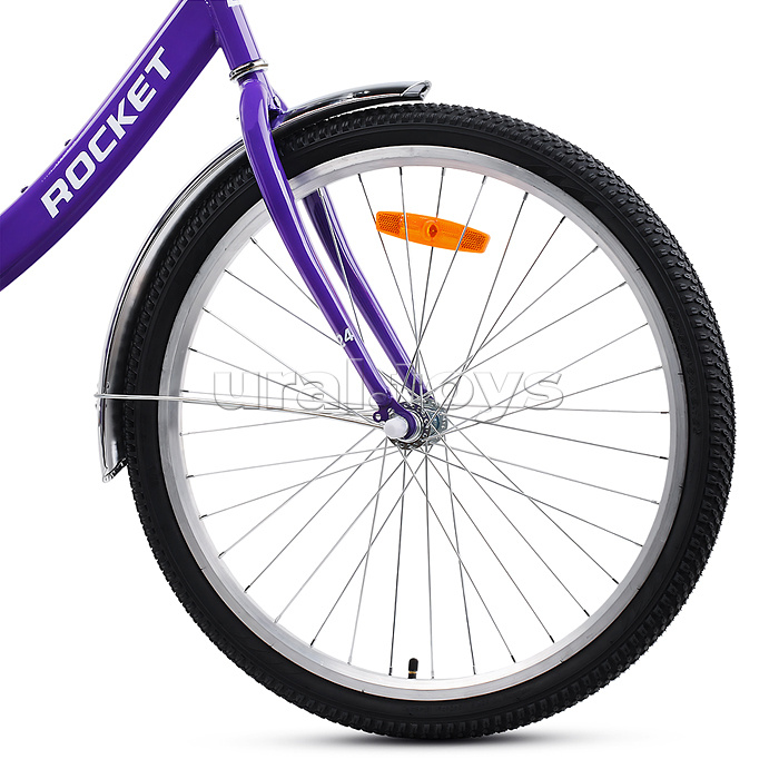 Велосипед 24" Rocket City Fold 24, цвет фиолетовый, размер 16"