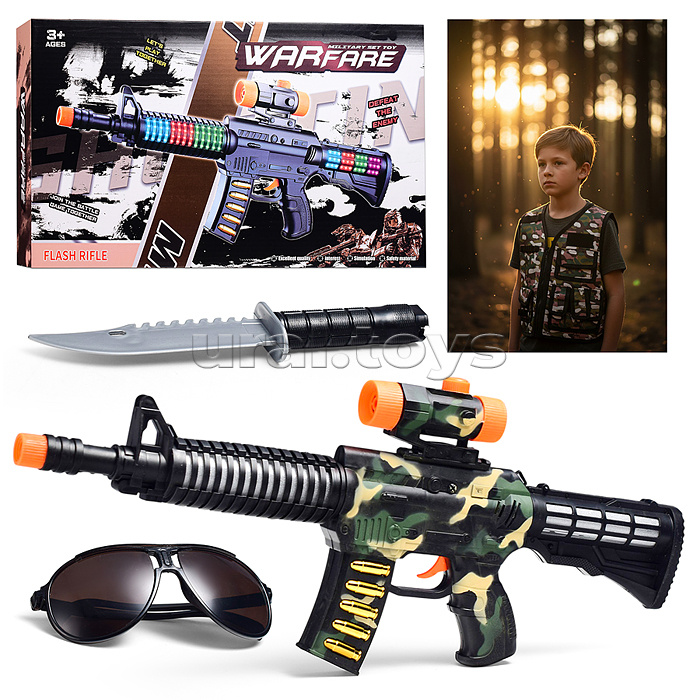 Набор военного "Щит" в коробке