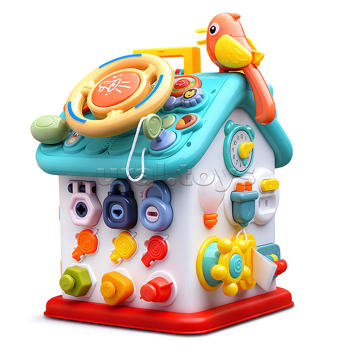 Домик развивающий "Умный домик" в коробке