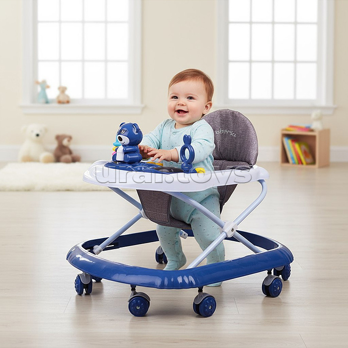 Ходунки "Мишка" (цвет синий)