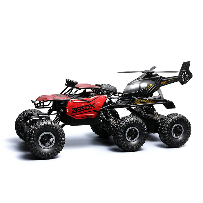 Машина "Джип" р/у, 27 MHz, с аккум., USB, в коробке