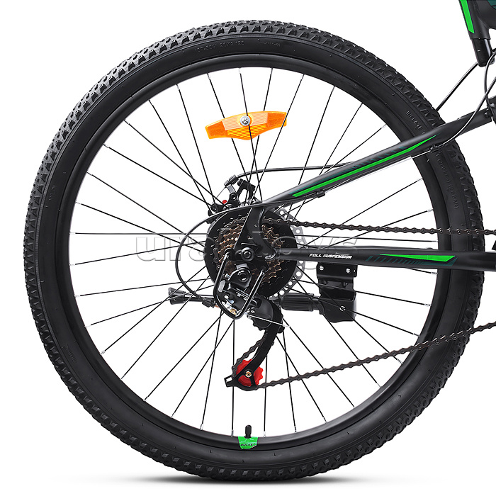 Велосипед 26" Rocket Azkar, цвет зеленый, размер 18"