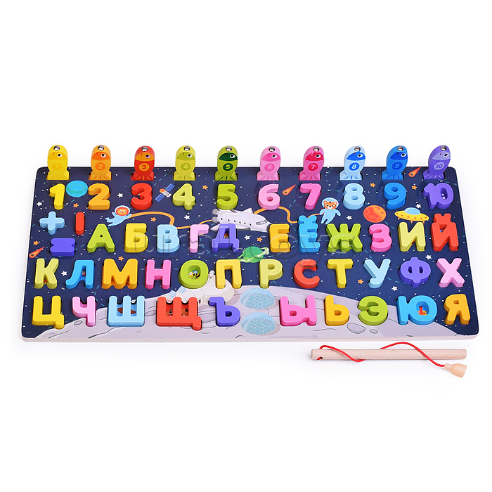 Игра развивающая "Веселая рыбалка - Азбука"