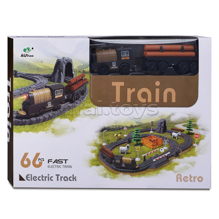 Железная дорога "Electric train" в коробке