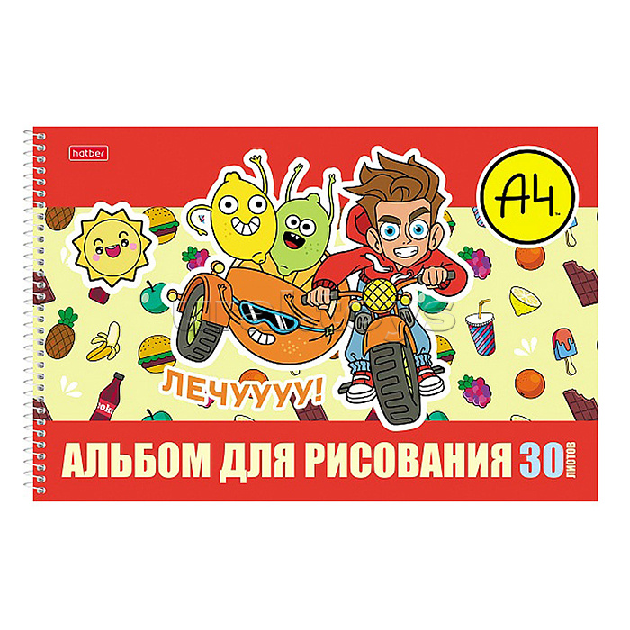 Альбом для рисования 30л "Влад А4"