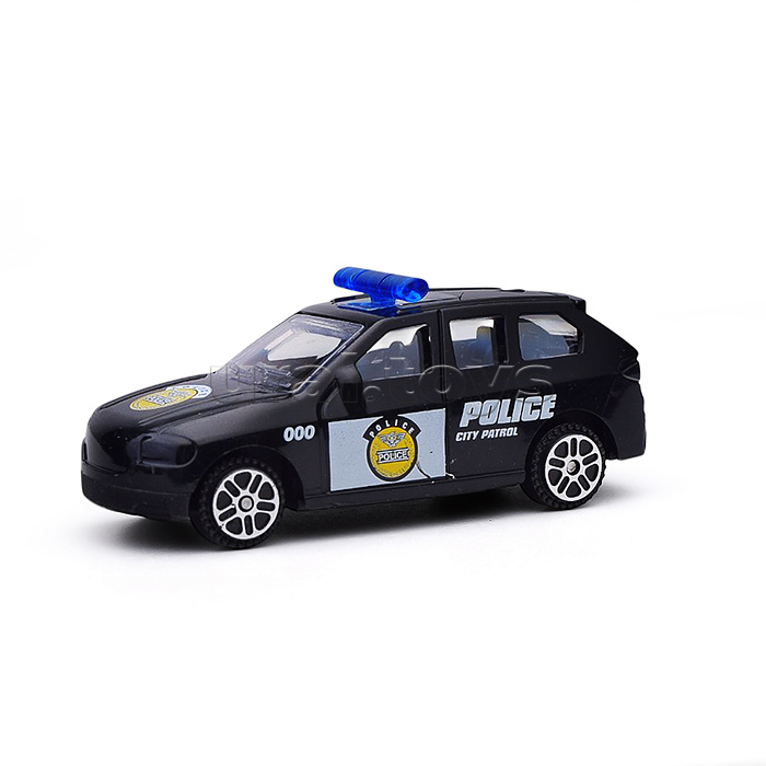 Машина "Автовоз-полиция" (свет, звук) в коробке