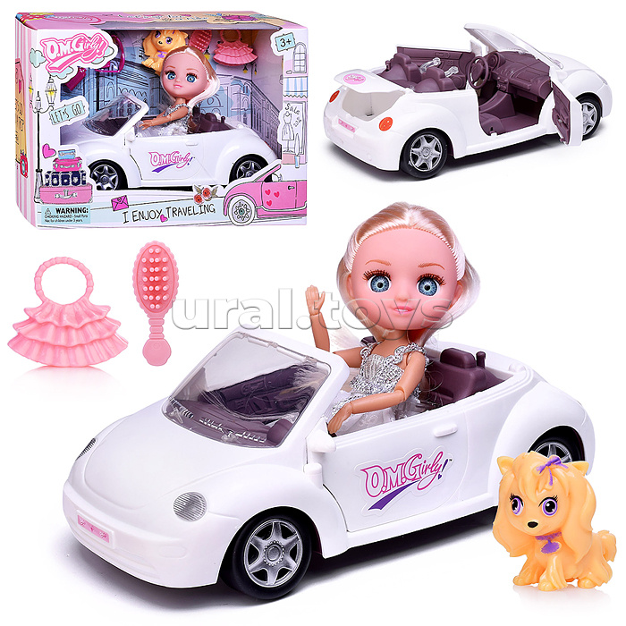 Кукла "Автоледи" с аксессуарами,в коробке