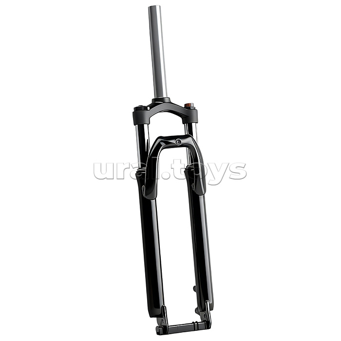 Вилка амортизационная 29" стальная, ход 70мм, под диск. торм. шток 1-1/8 210мм, прямой шток, черная