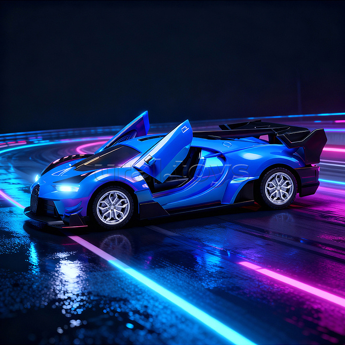 Машина "Экстремальные гонки №3" р/у, 27 MHz, в коробке