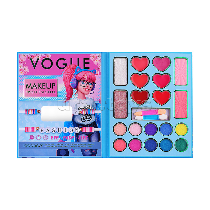 Косметика детская "Красивая мода" (палетка теней)