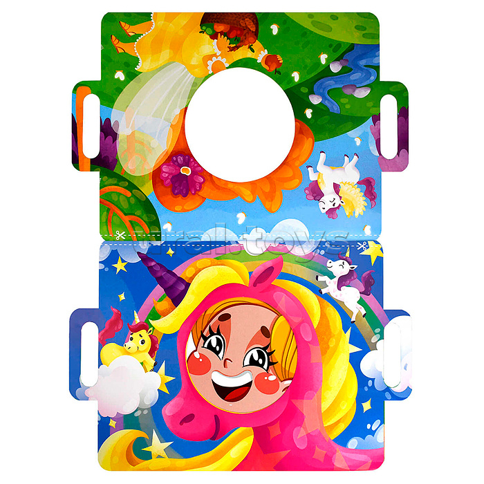 Книжка-картинка для детей Серия "Книжка с масками" "Сегодня я принцесса" 400х260 мм, 4 л. Книжка-картинка для детей Серия "Книжка с масками" "Сегодня я принцесса" 400х260 мм, 4 л.