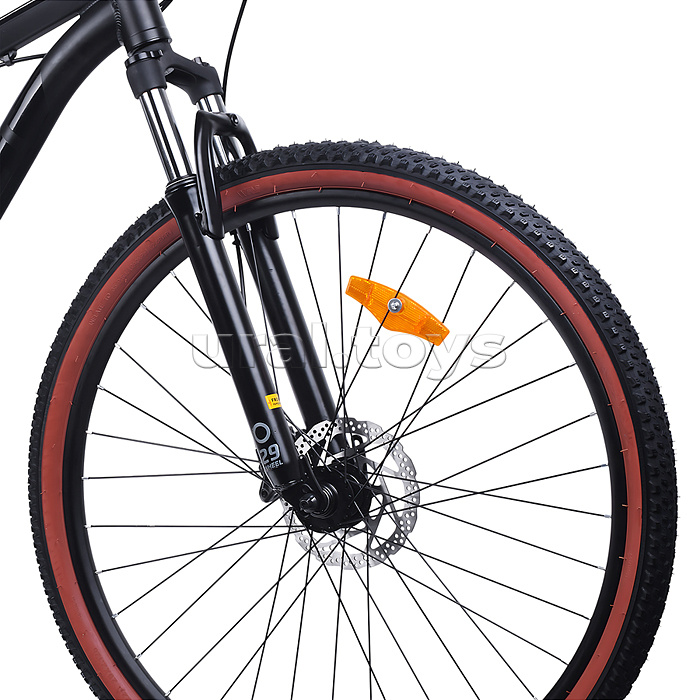 Велосипед 29" Rocket Crater Alloy HD 29, цвет черный, размер 19,5"