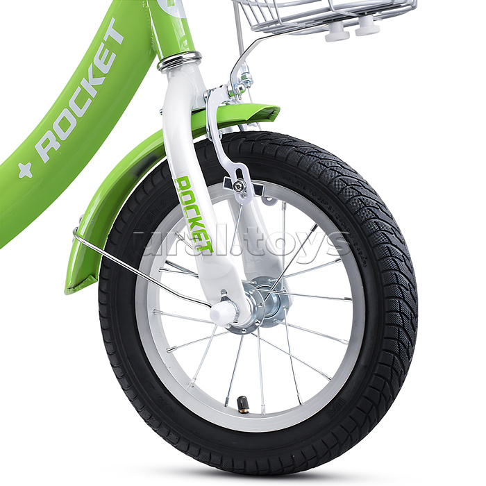 Велосипед 12" Rocket Luna, цвет зеленый