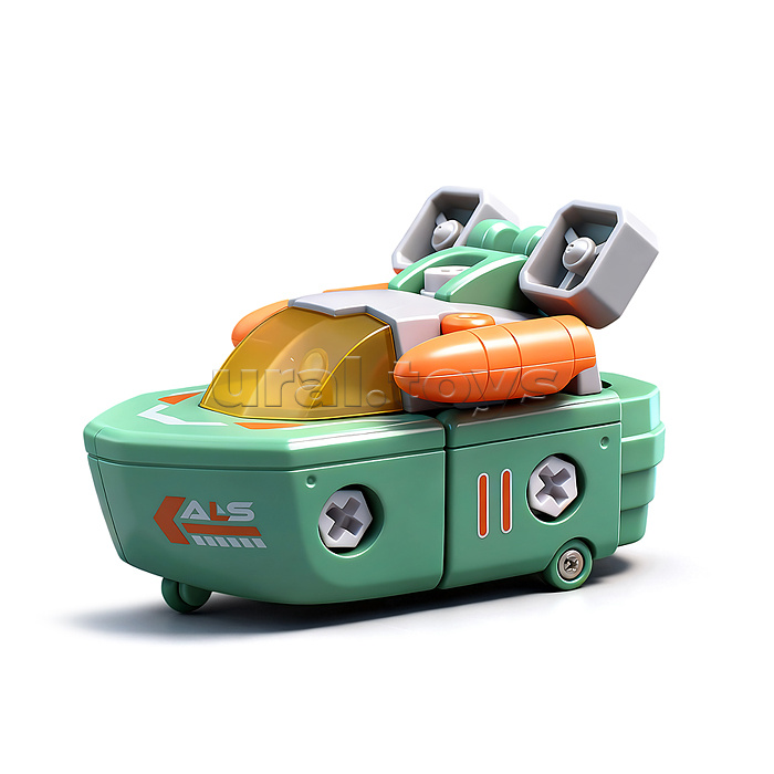 Конструктор "Робот" с отверткой, в коробке