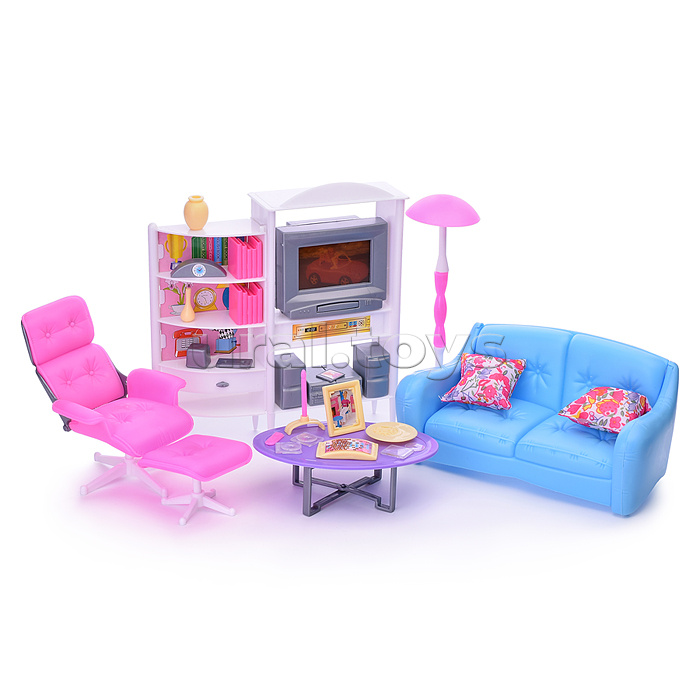 Набор мебели для кукол "Комната Джемили" в коробке