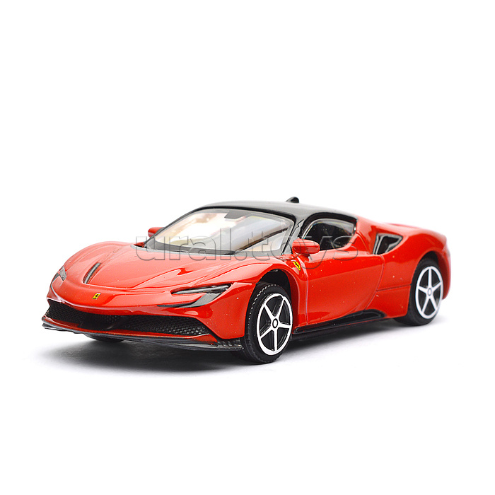 Машинка die-cast Ferrari Race&Play, красная №2, 1:43 Машинка die-cast Ferrari Race&Play, красная №2, 1:43