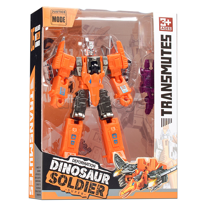 Робот трансформирующийся в динозавров, в коробке