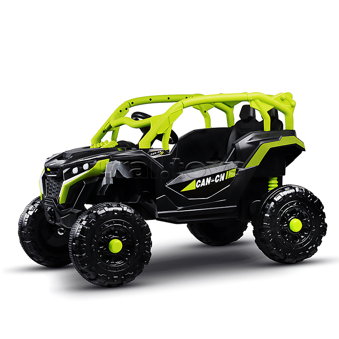 Электромобиль детский "Багги" (цвет зеленый)