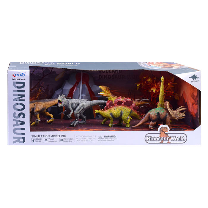 Набор "Динозавры. Вулкан-2" в коробке