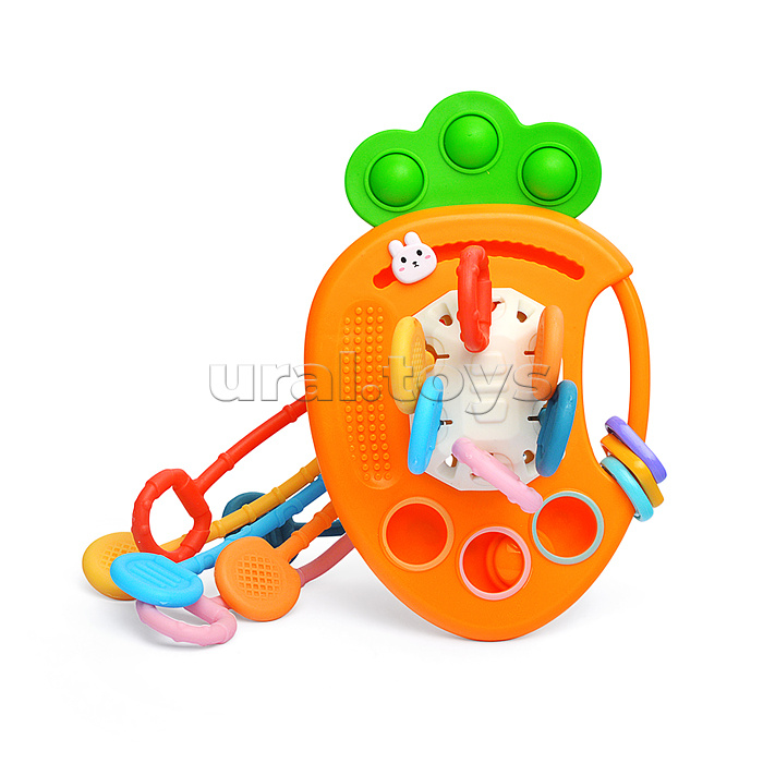 Игрушка развивающая "Морковка" в пакете