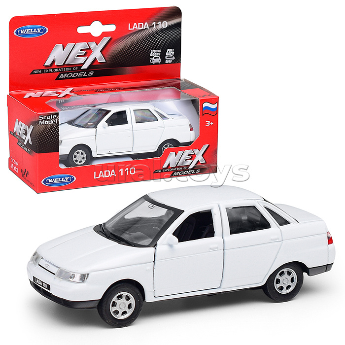 Машинка 1:38, в асс., набор 23RUS