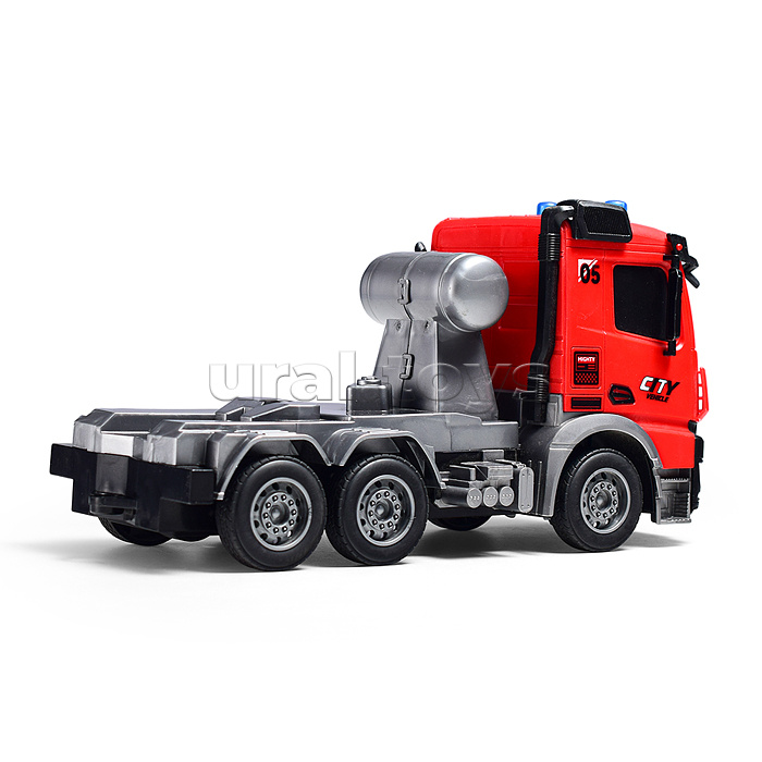 Машина "Спецтехника" р/у, 27 MHz (цвет красный) в коробке