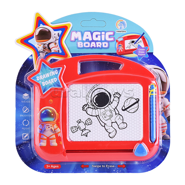 Доска магнитная "Космос" на листе Доска магнитная "Космос" на листе