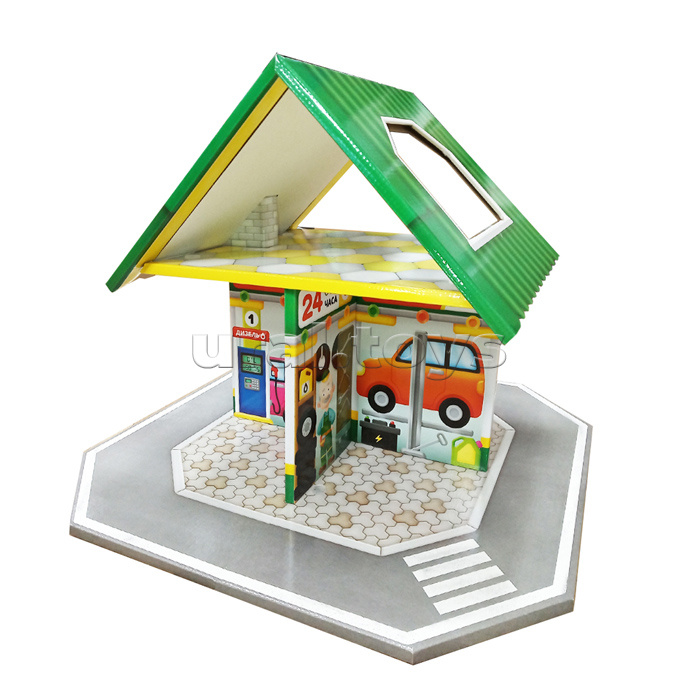 Кукольный домик быстрой сборки. Dream House. "Автозаправка"