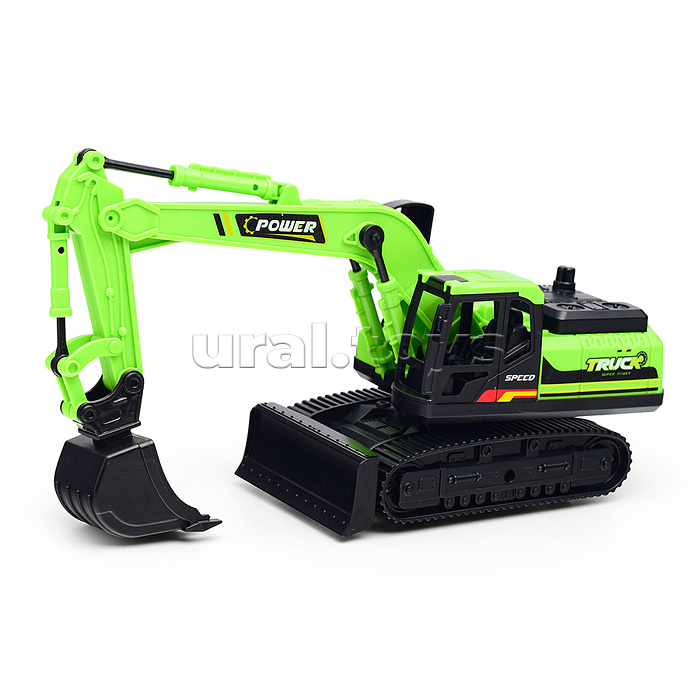 Экскаватор "Строитель" в коробке