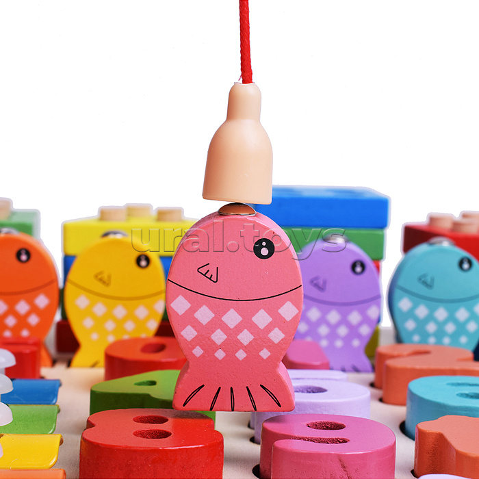 Игра развивающая "Веселая рыбалка - считалка"