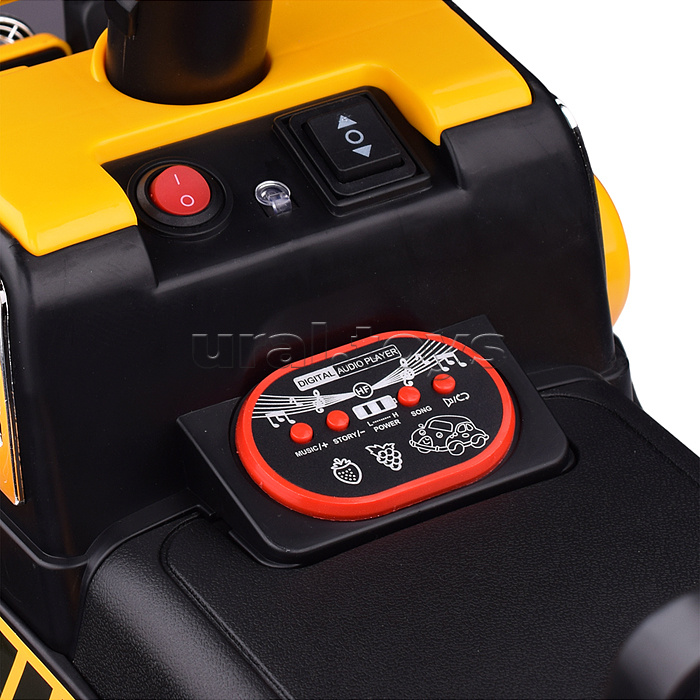 Электромобиль "Cross" на аккумуляторе, в коробке (желтый)