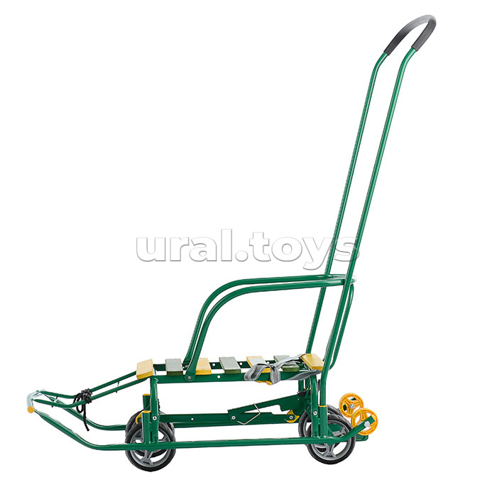 Игрушка. Санки детские "Тимка 5 универсал+" (зеленый) Игрушка. Санки детские "Тимка 5 универсал+" (зеленый)