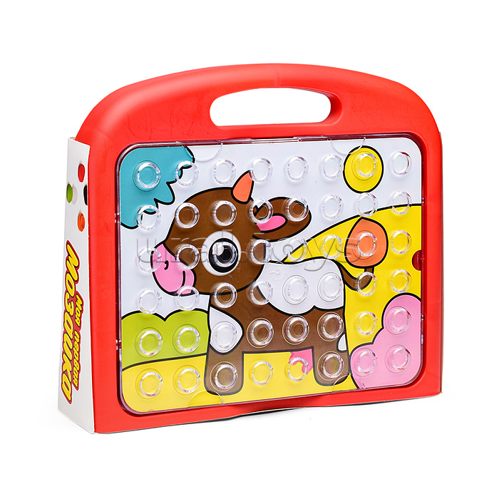 Моя первая мозаика "Тип 8" (48 фишек, 8 карточек, поле, чемодан)