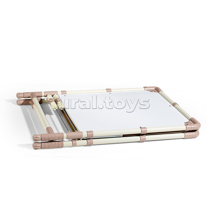 Мольберт «Доска знаний» двусторонний (бежевый-2)