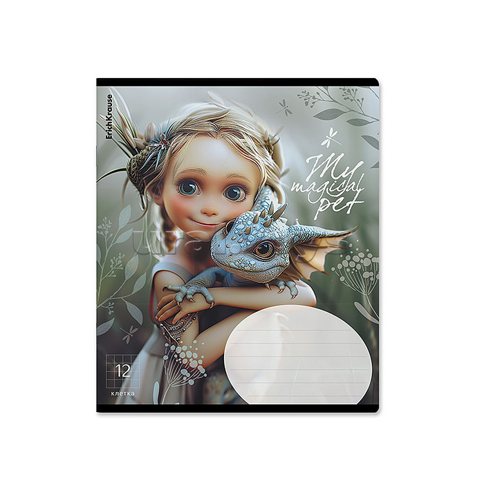 Тетрадь 12 л. клетка "Magic Pet" Тетрадь 12 л. клетка "Magic Pet"