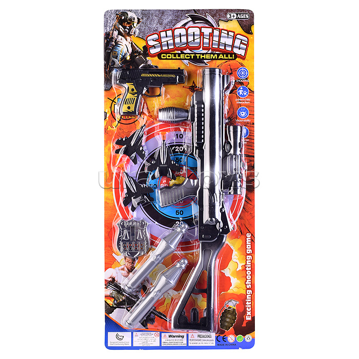 Набор военного "Непобедимая сила" в пакете