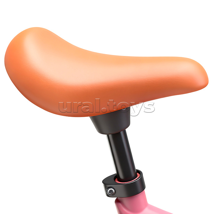 Беговел 14" Rocket, колеса надувные, рама нейлон, цвет розовый