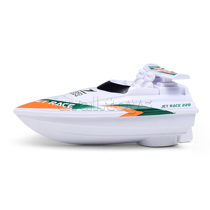 Лодка "Синее море" на батарейках, в коробке