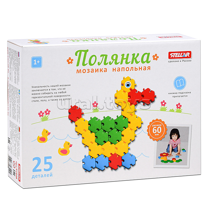 Мозаика Полянка (d.60мм/25 дет.) "Утка"